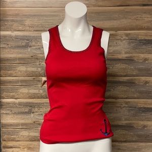 RockSteady Stitch Anchor Ribbed Tank NWT G5